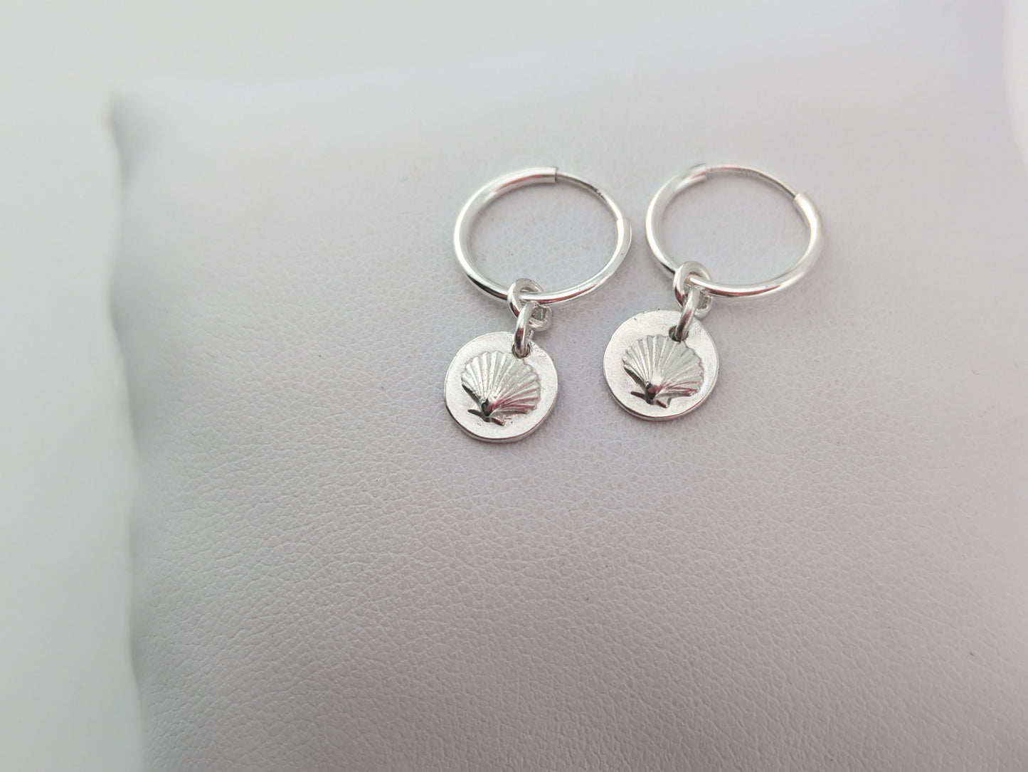 Sea Shell Drop Hoops