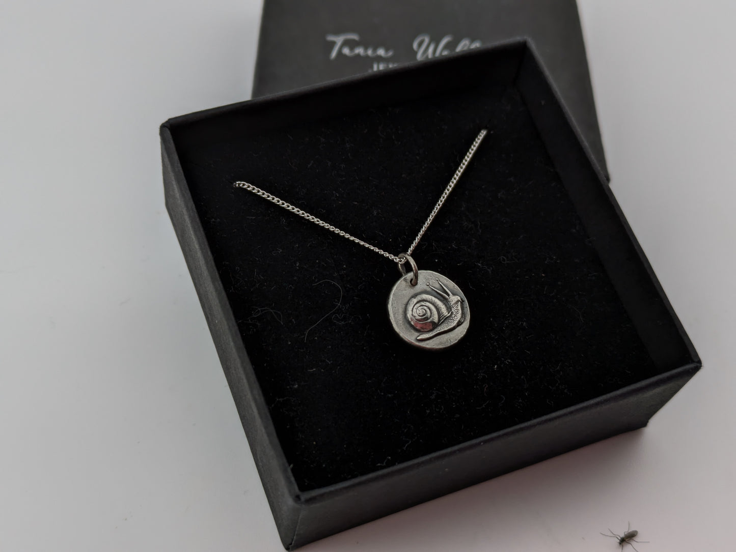 Sterling Silver Snail Pendant