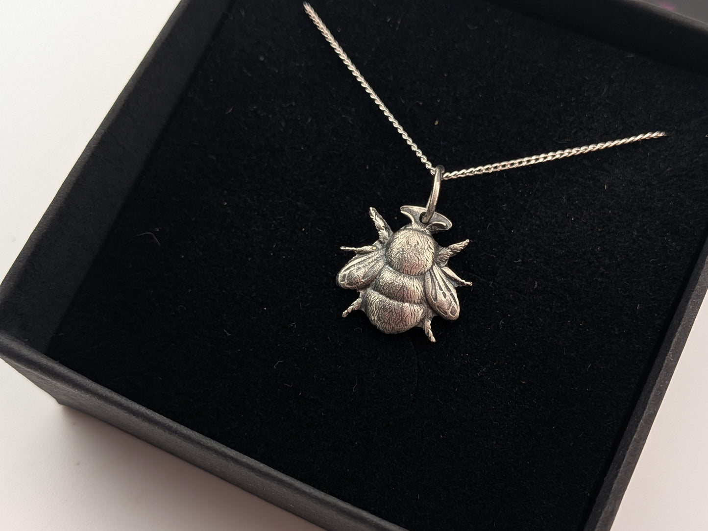 Sterling Silver Bee Pendant