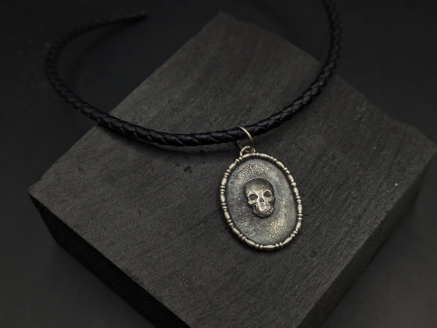 Framed Skull Pendant