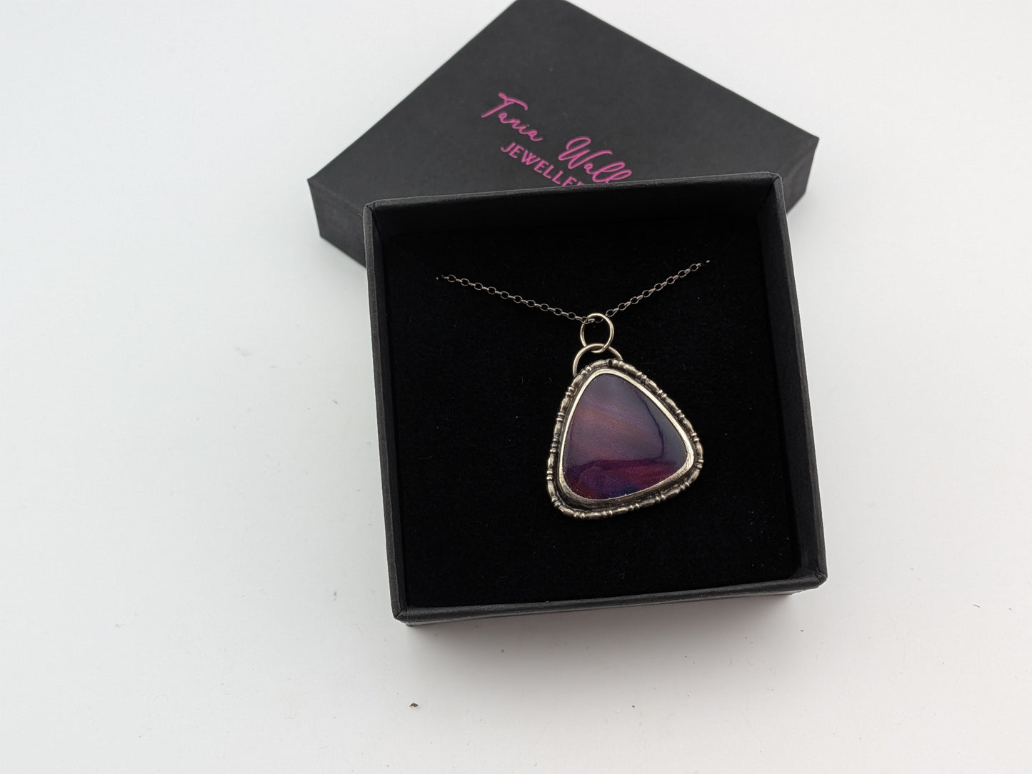 Purple Bowlerite Pendant