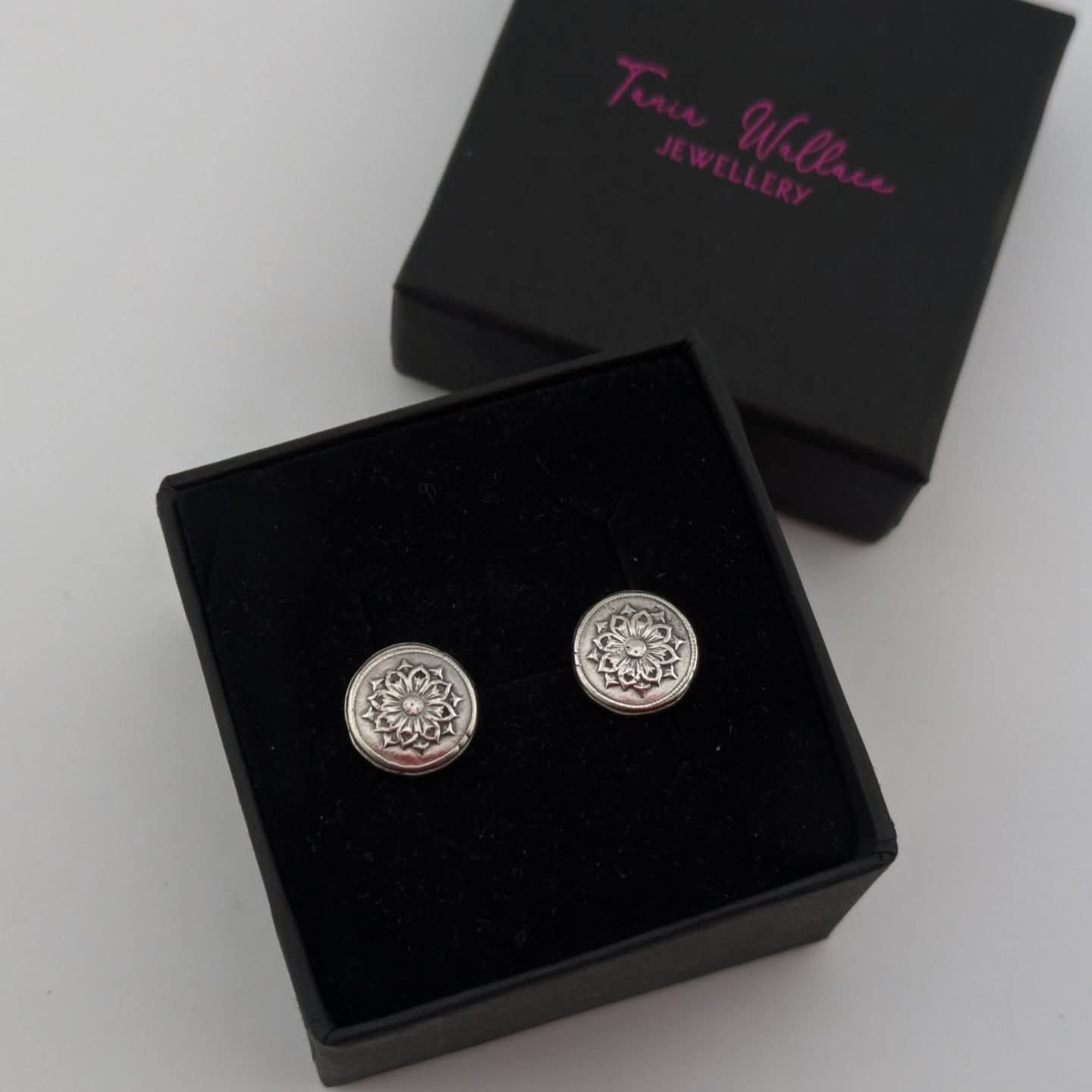 Flower Mandala Studs