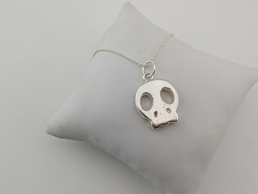 Sand Cast Skull Pendant