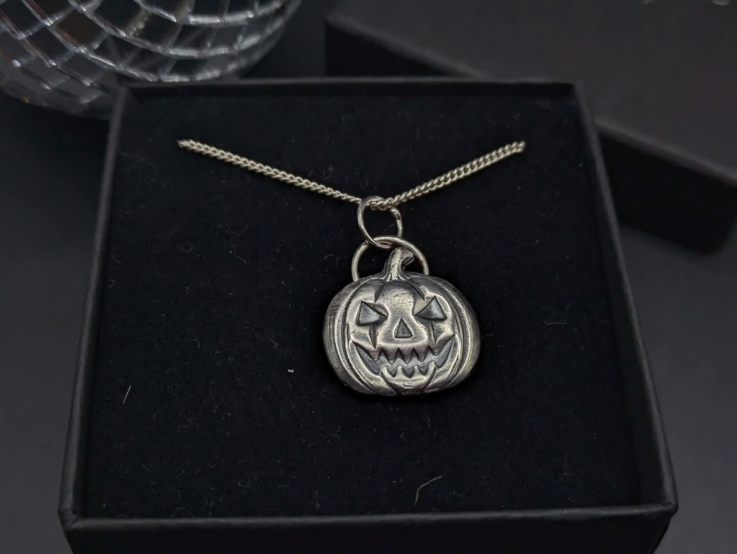 3d Pumpkin Necklace