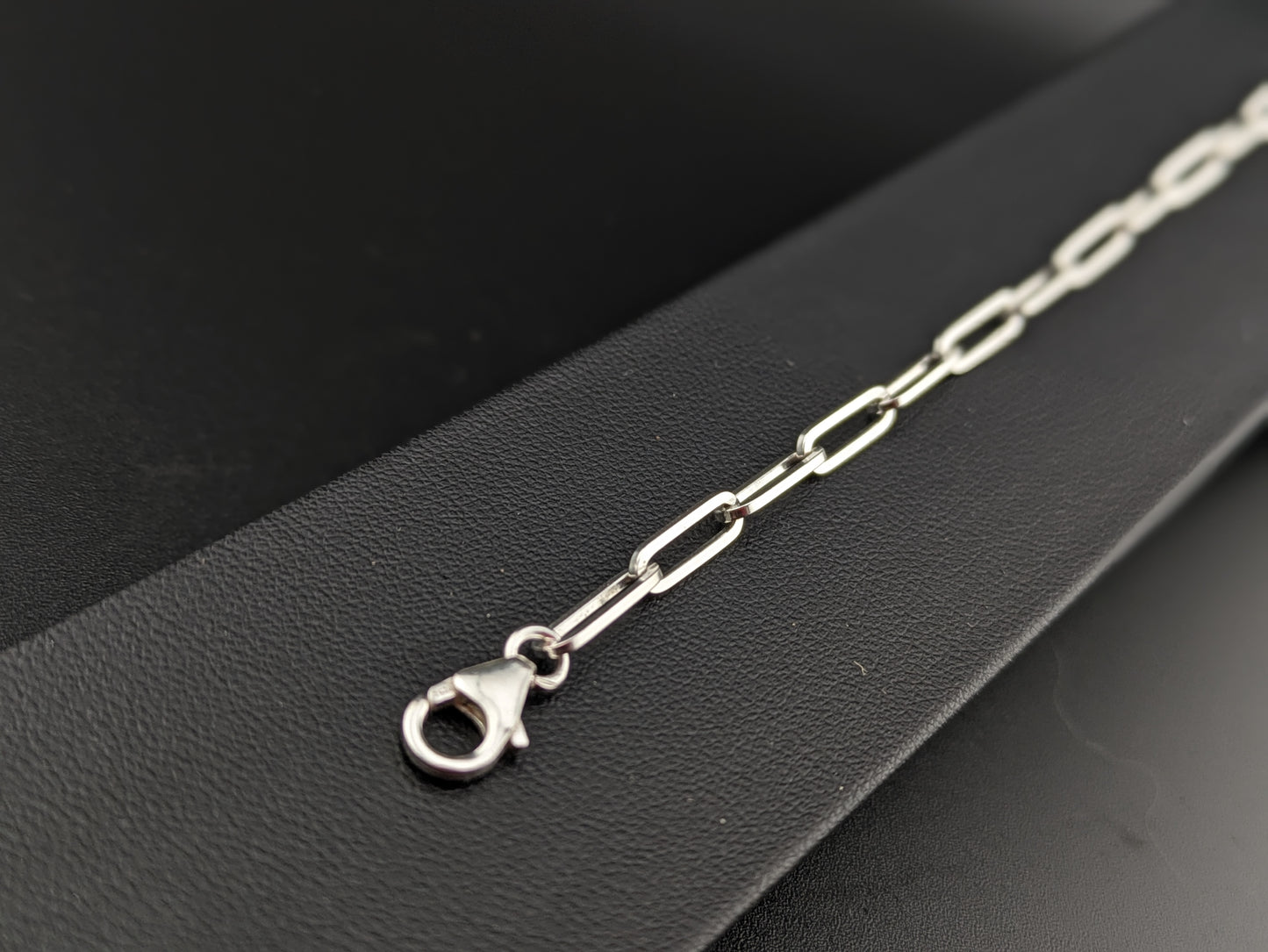 7" Square Link Chain Bracelet