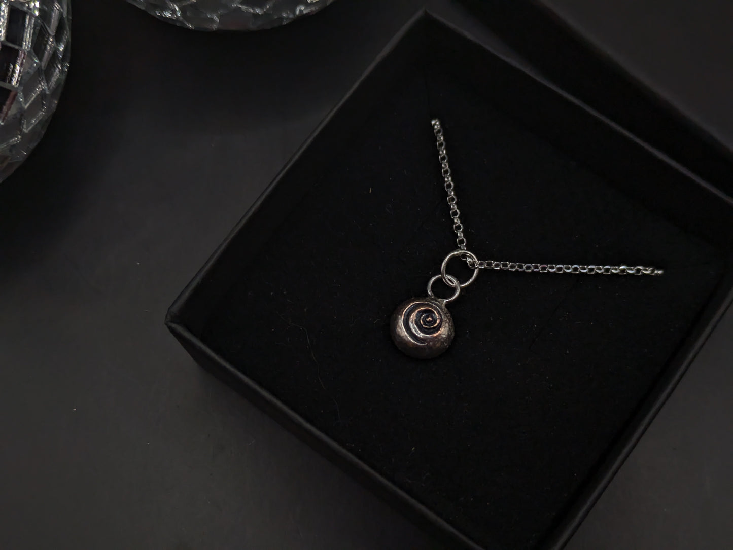 Molten Spiral Pendant