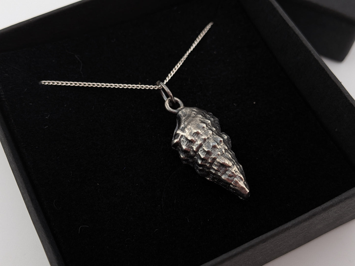Sand Cast Shell Pendant *pre-order*