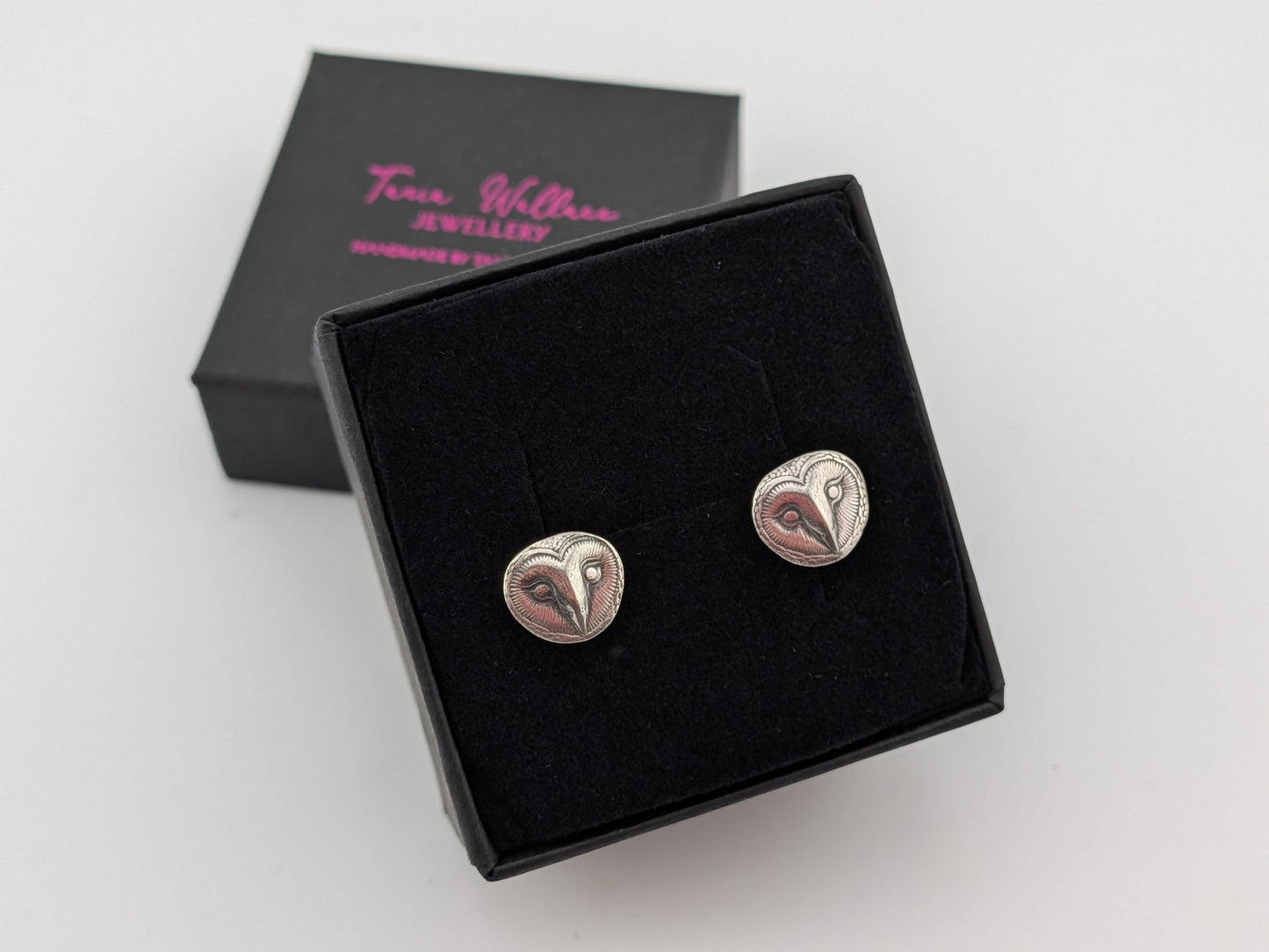 Dainty Owl Studs