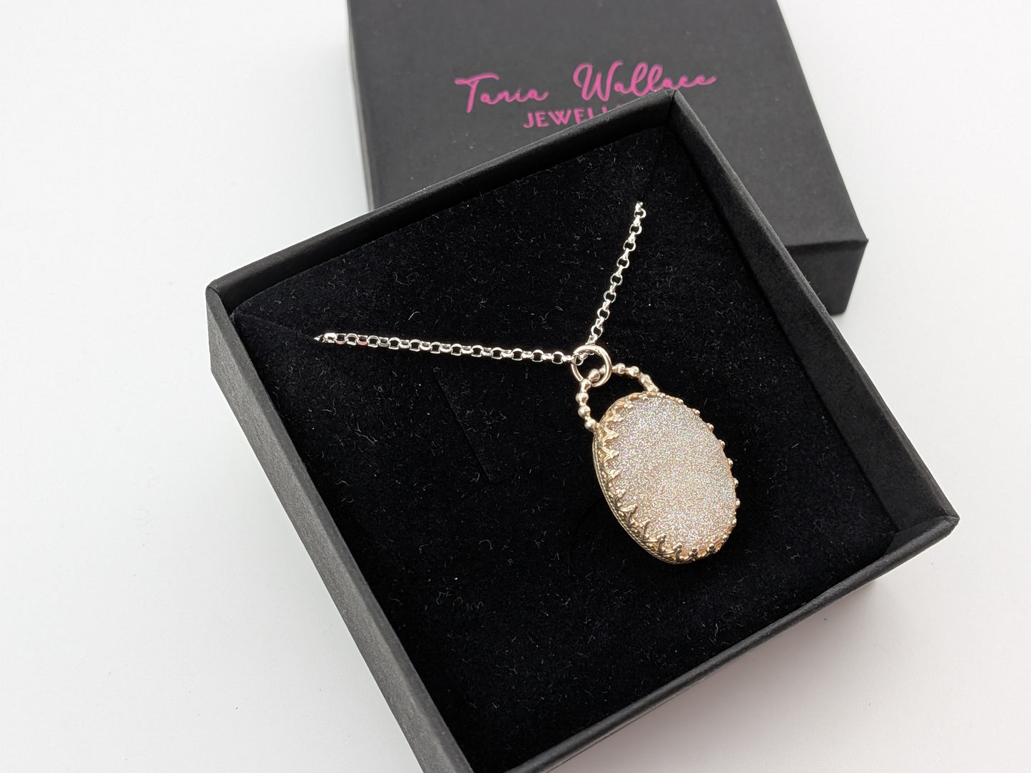 Druzy Quartz Pendant
