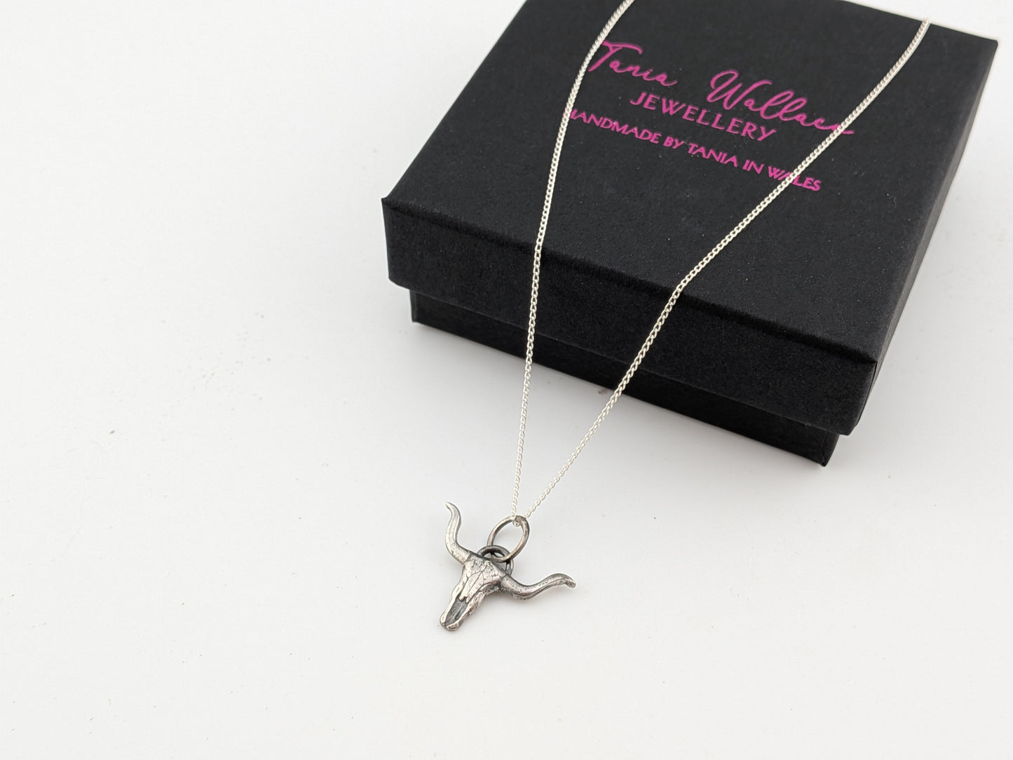 Longhorn Skull Pendant