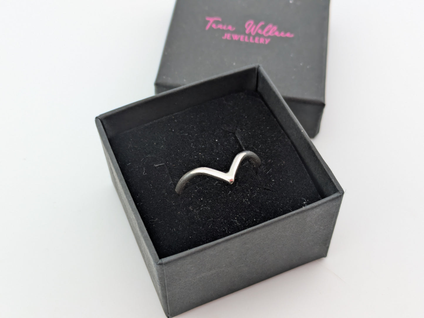 Sterling Silver Wishbone Ring