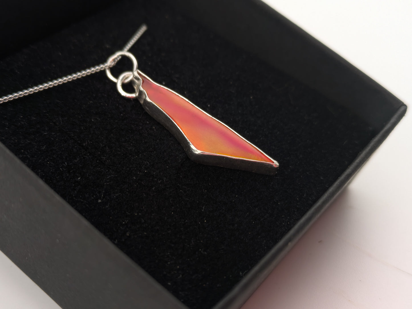 Palestine Map Aurora Opal Pendant *pre-order
