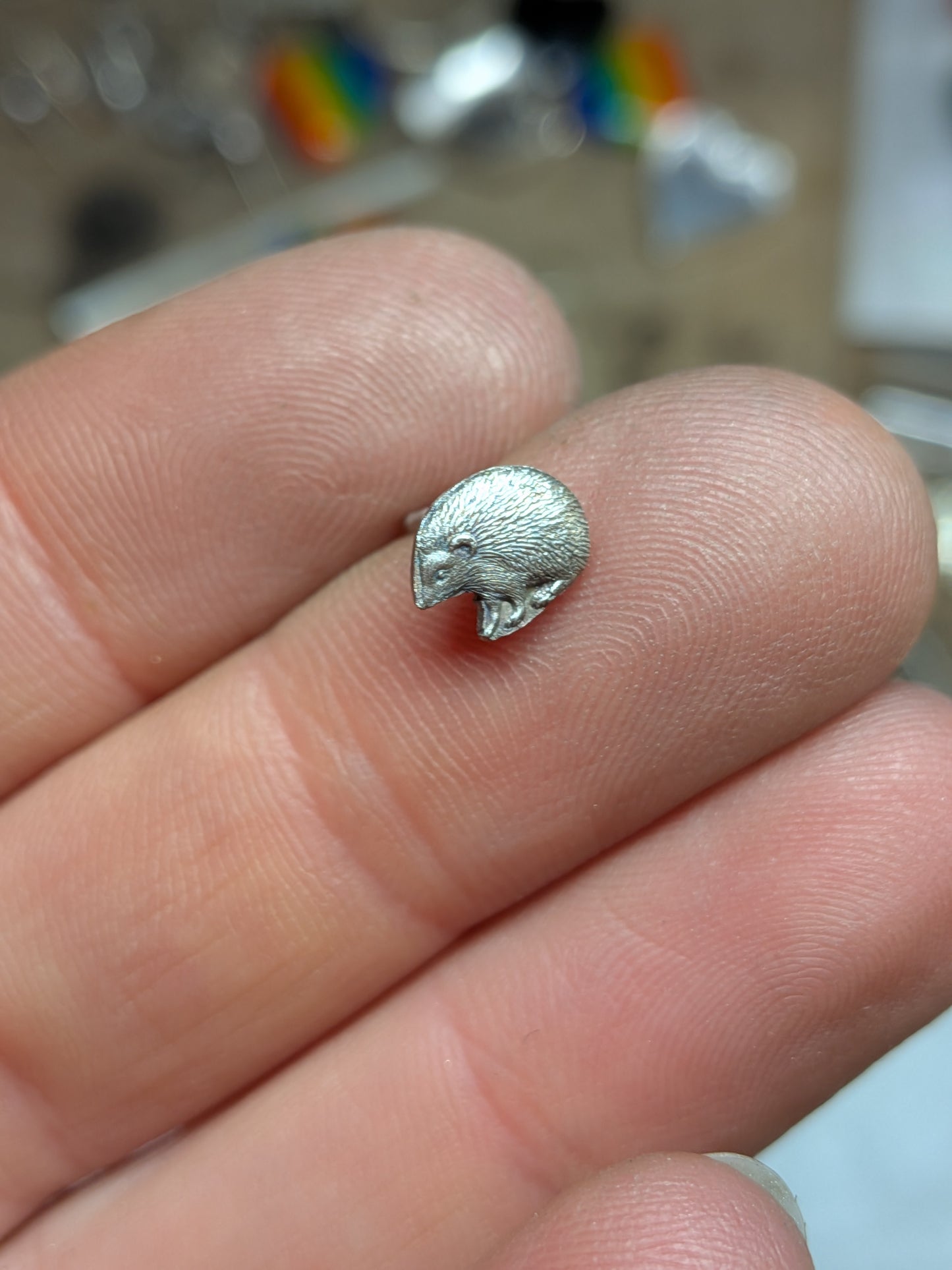 Single Hedgehog Stud