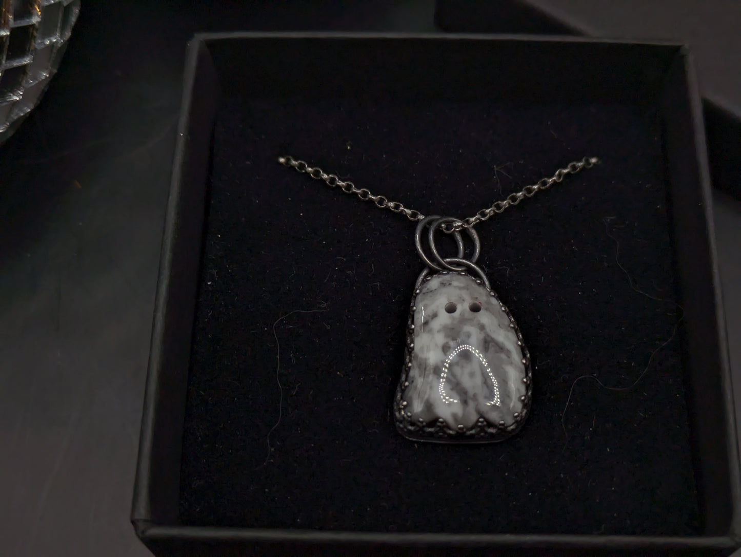 Tombstone Effect Ghost Pendant