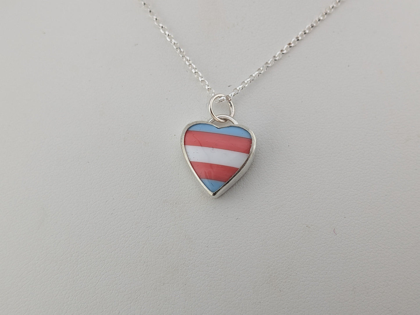 Trans Heart Pendant
