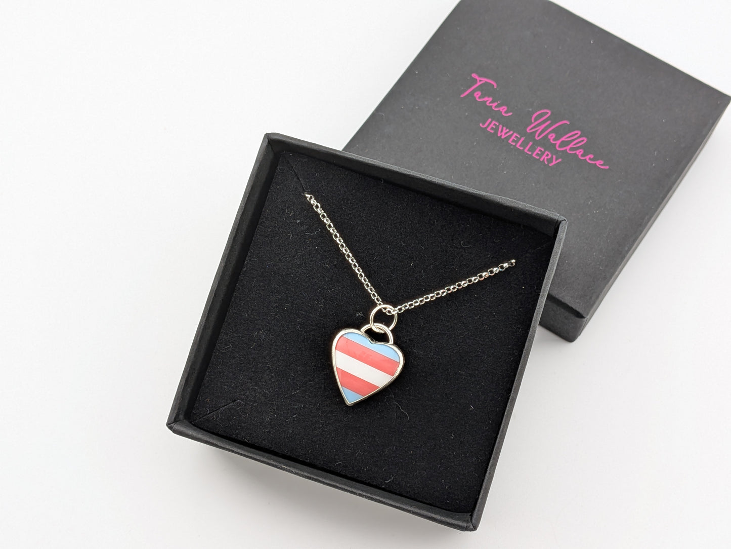 Trans Heart Pendant