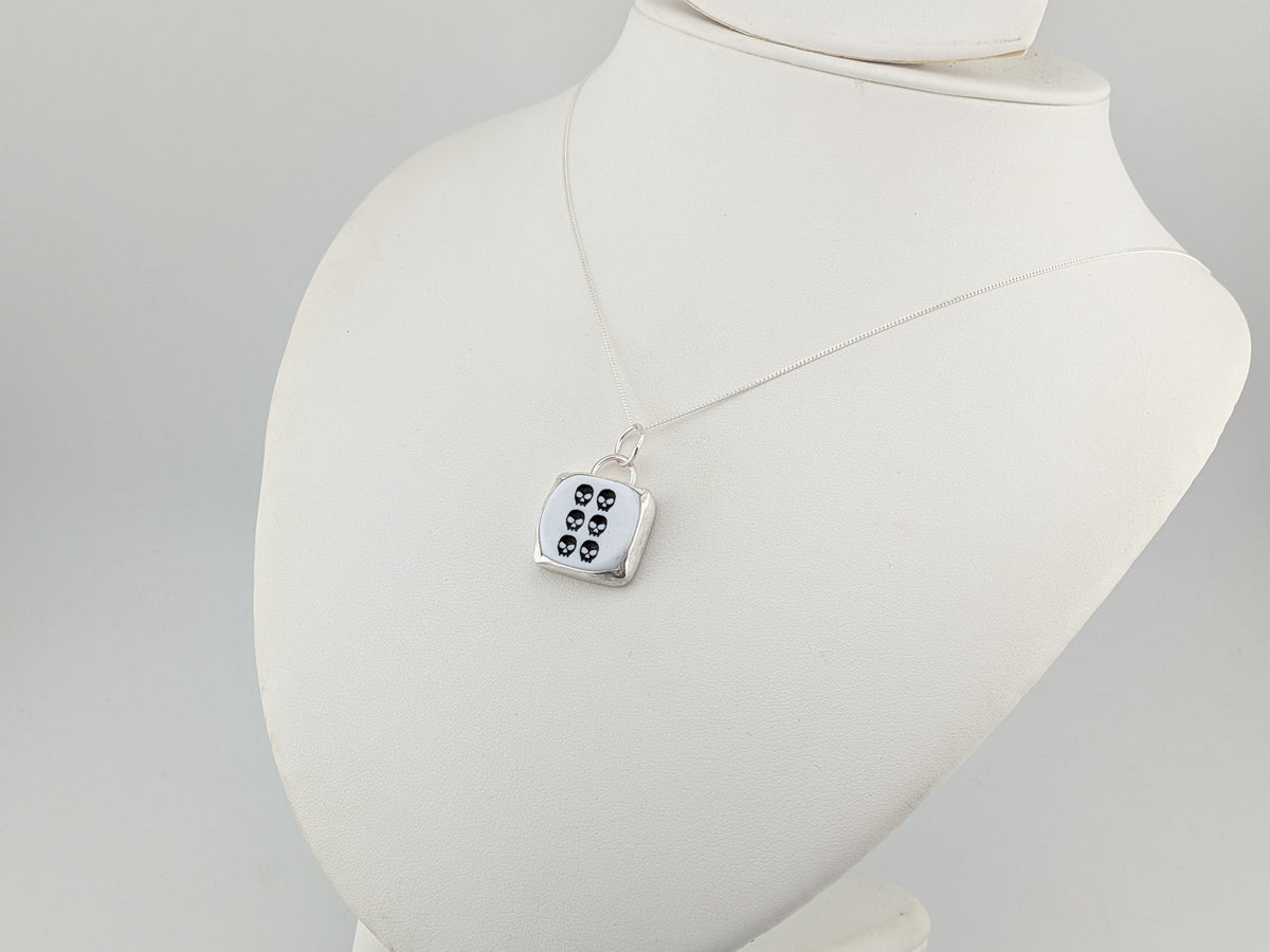 Skull Dice Necklace