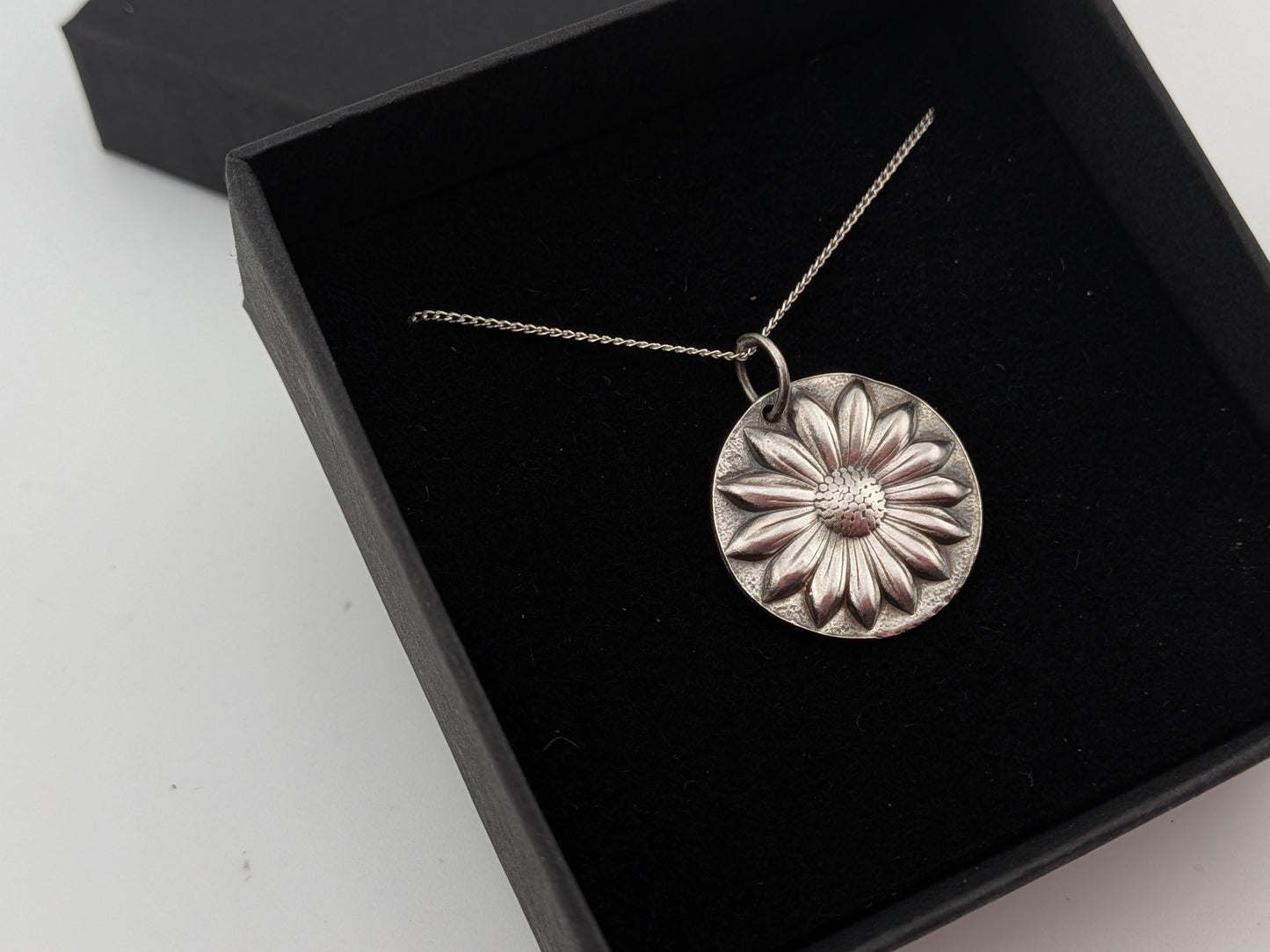 Large 3D Flower Pendant