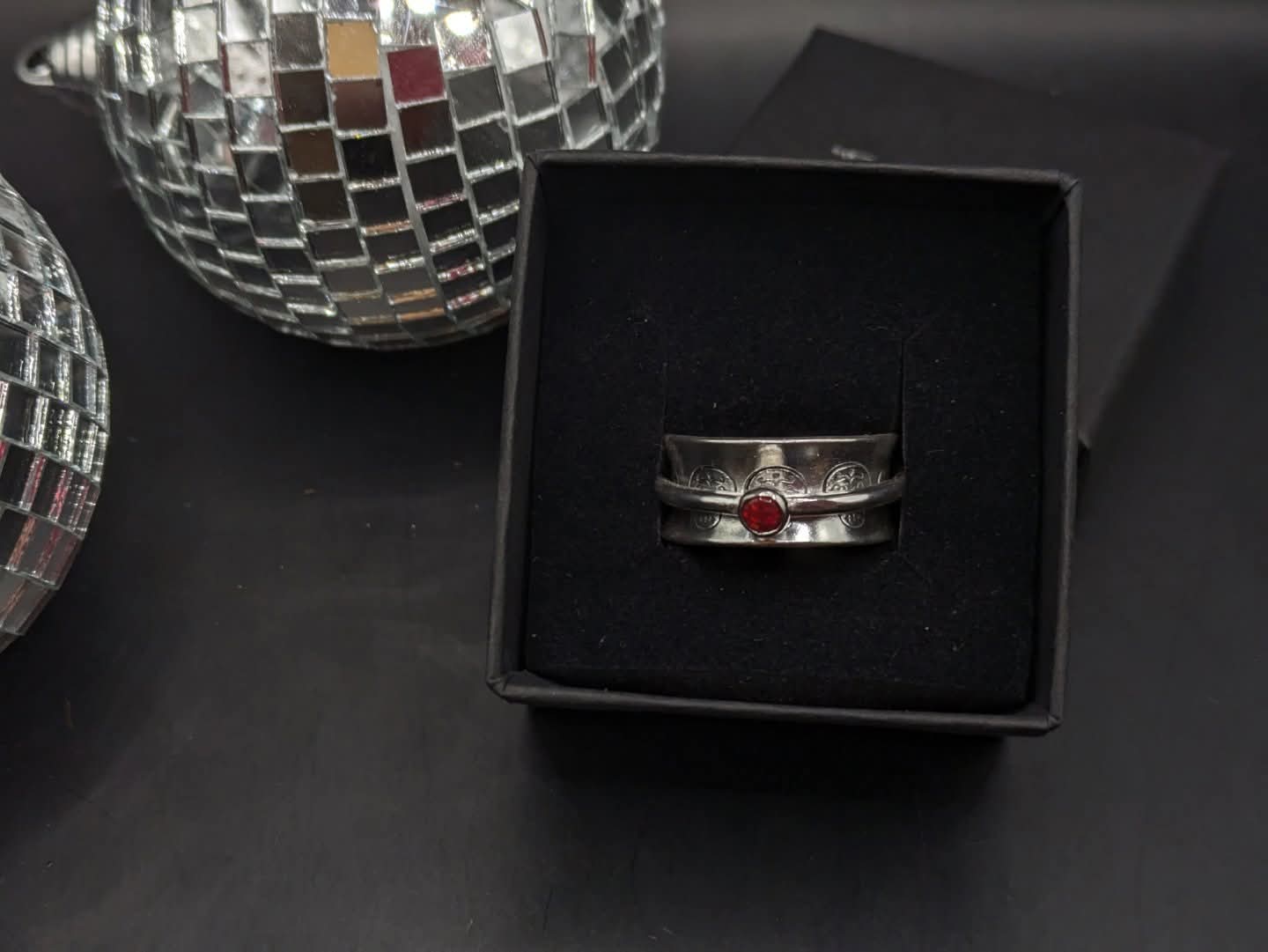 Candy Skull Spinner Ring