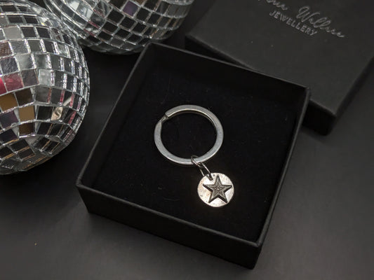 3d Star Keyring