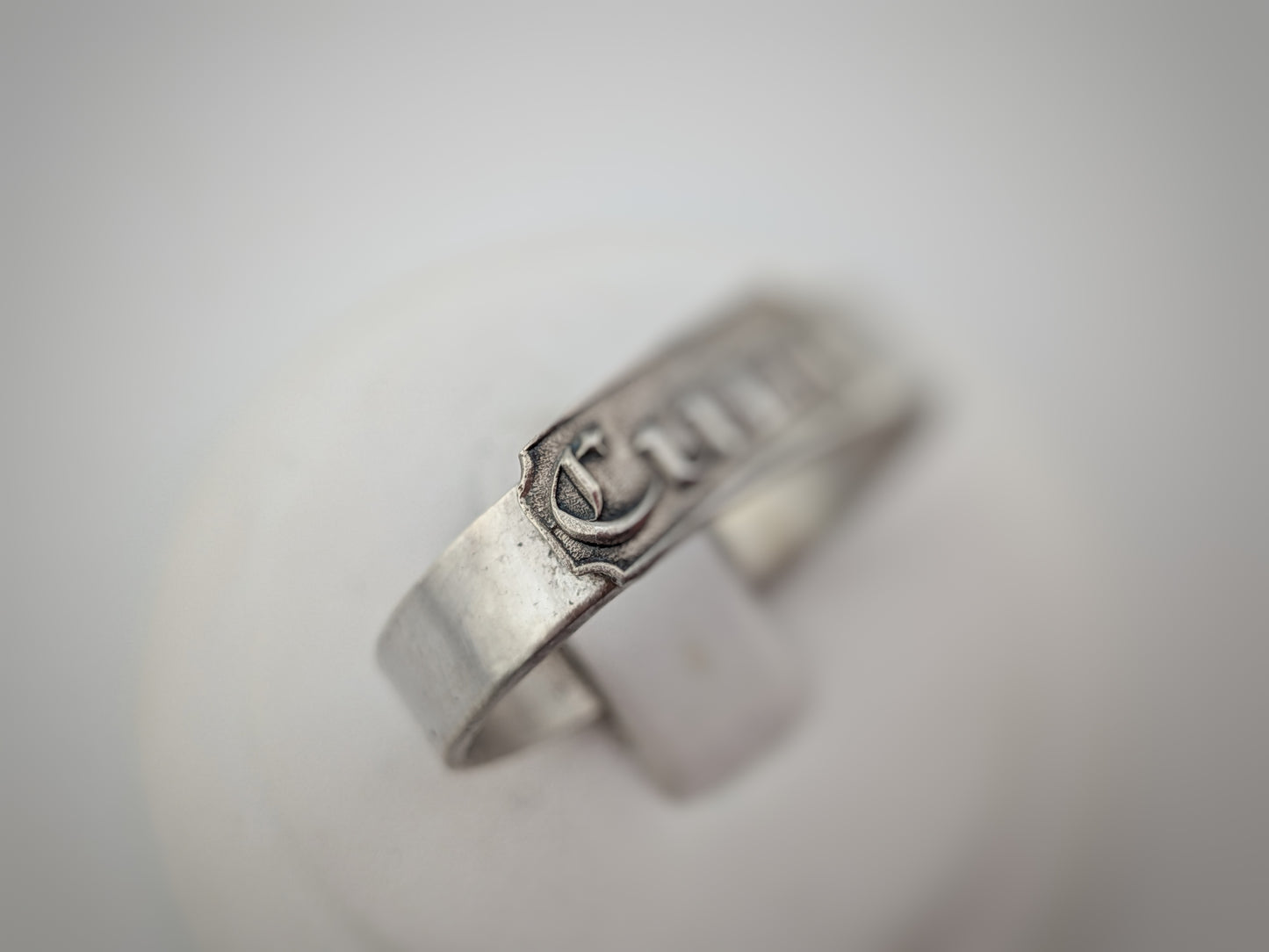 Sterling Silver C*nt Ring