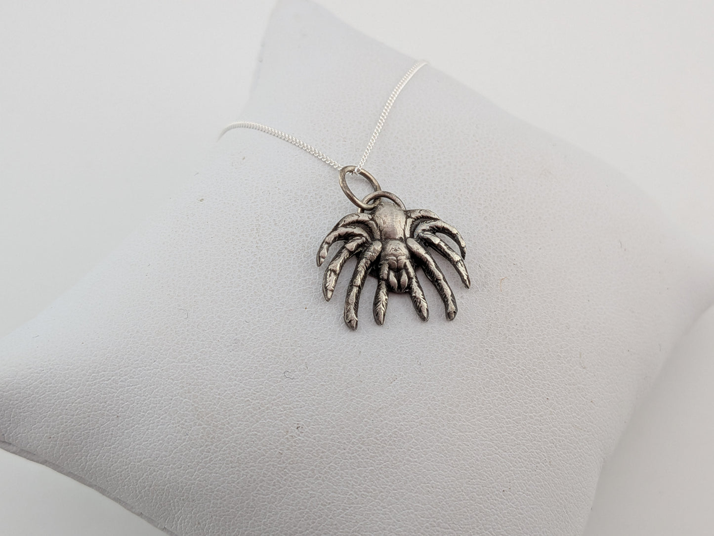 Sterling Silver Tarantula Spider Pendant