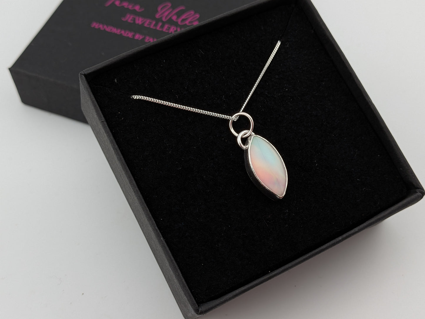 Small Aurora Opal Pendant