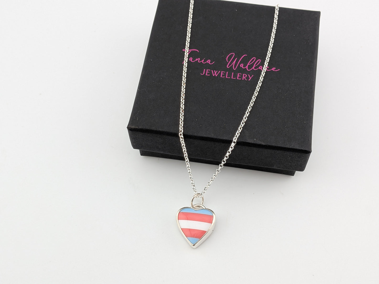 Trans Heart Pendant