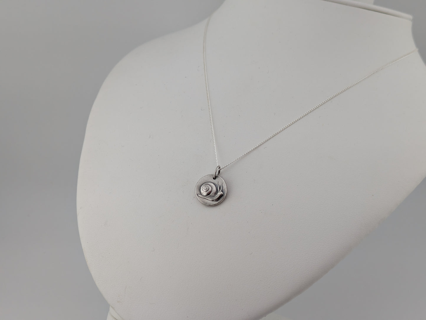Sterling Silver Snail Pendant