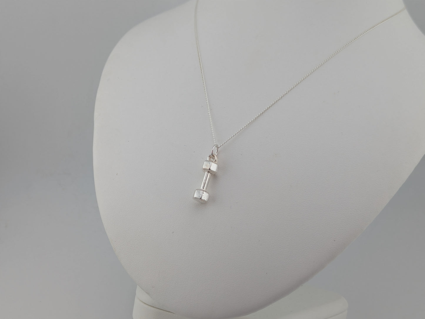 Mini Weight Sterling Silver Pendant