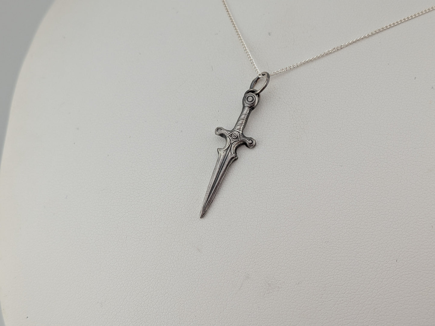 Sword Sterling Silver Pendant
