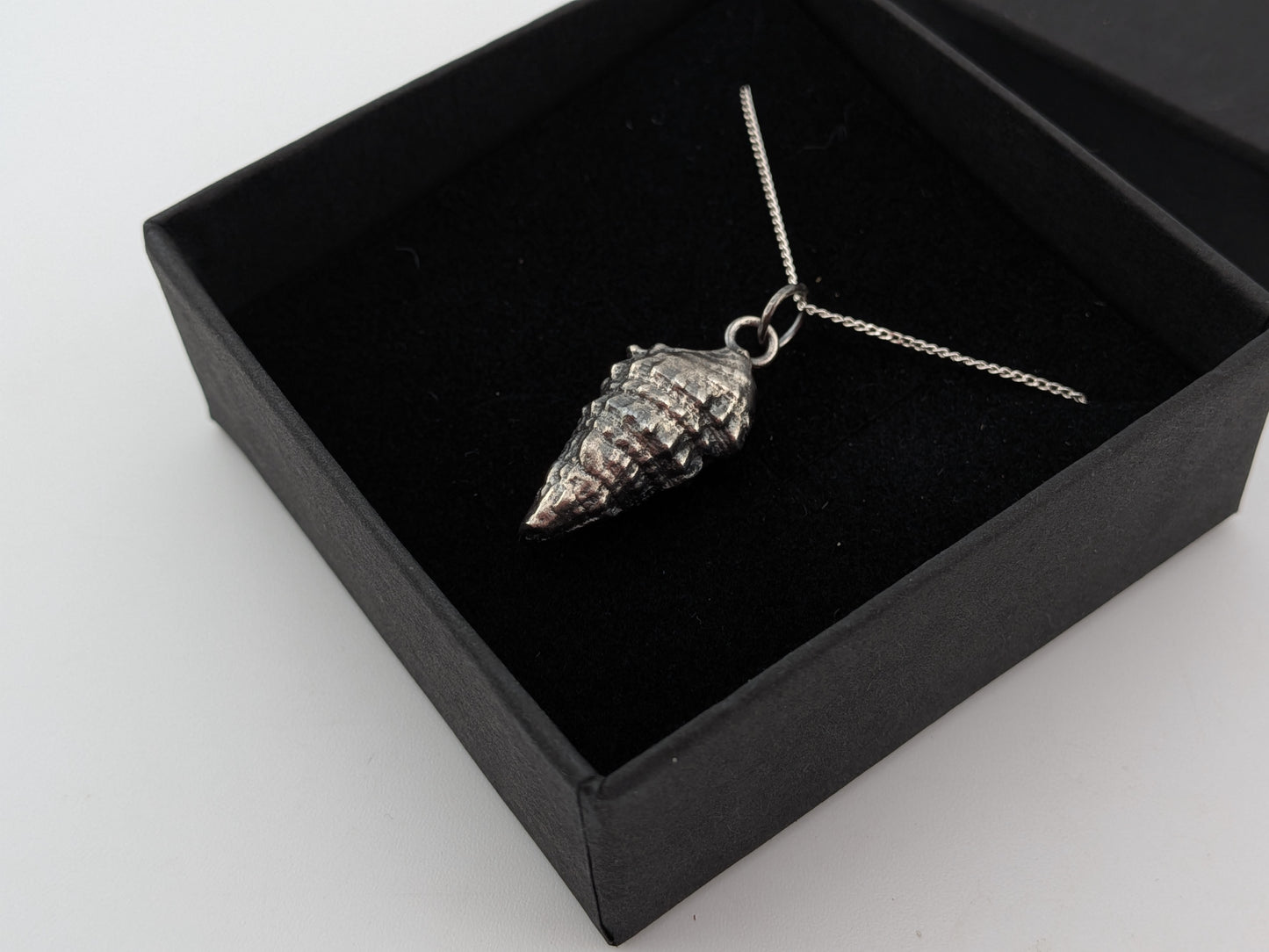 Sand Cast Shell Pendant *pre-order*