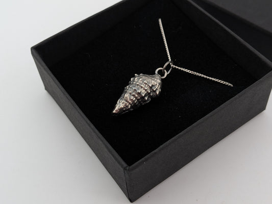 Sand Cast Shell Pendant *pre-order*