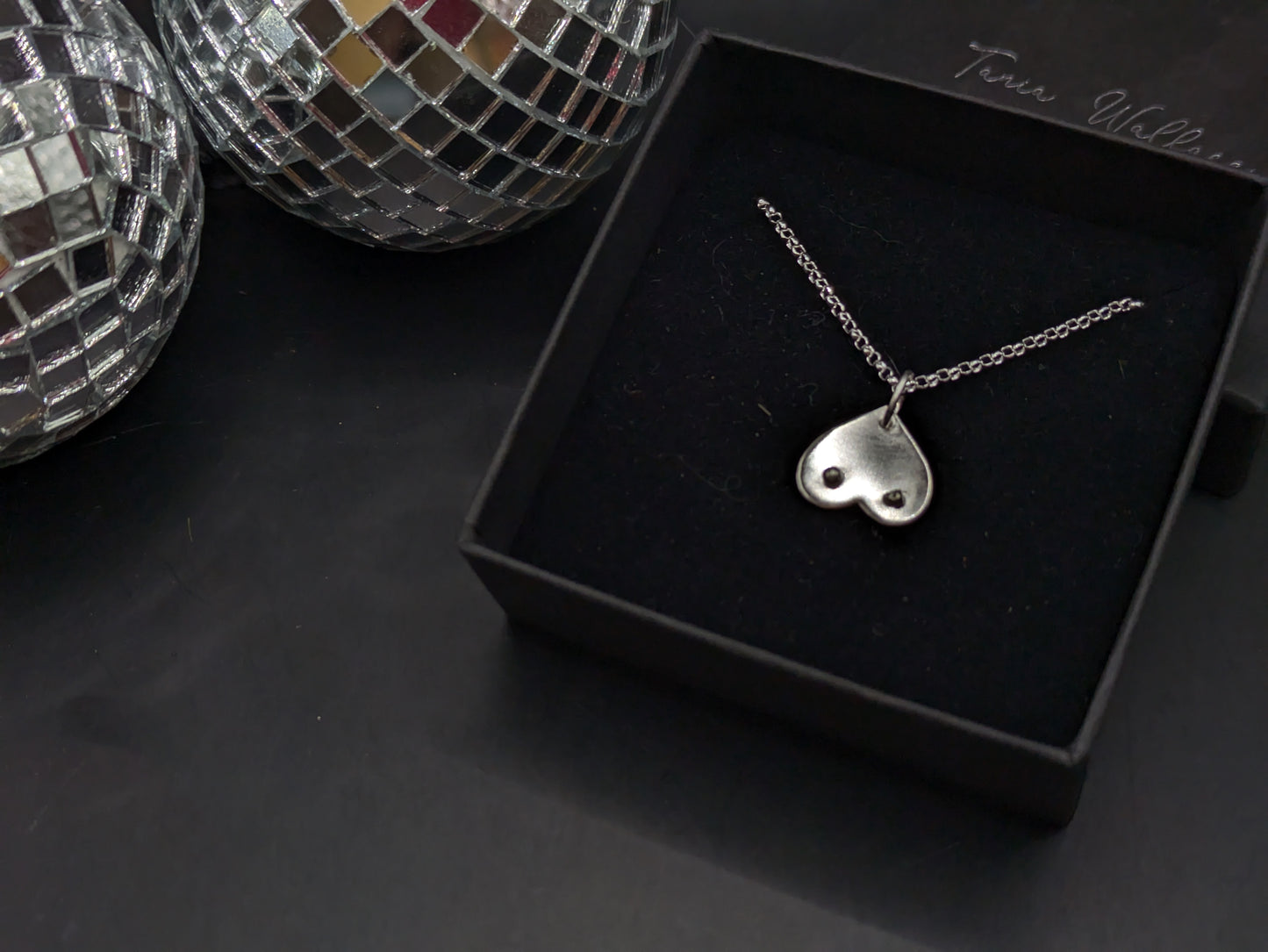 Silver Boob Necklace