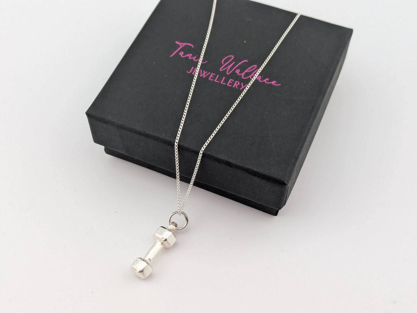 Mini Weight Sterling Silver Pendant