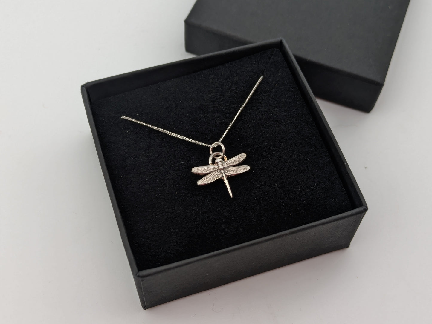 Sterling Silver Dragonfly Pendant