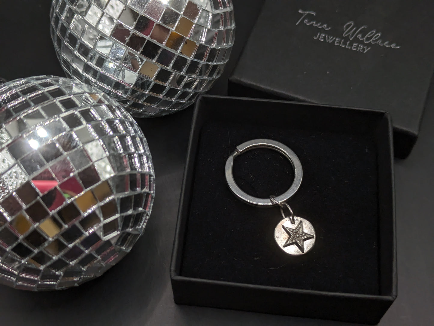3d Star Keyring