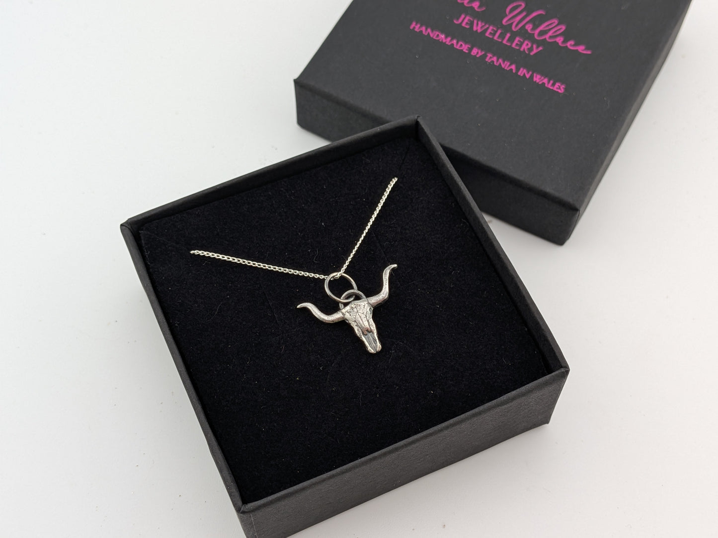 Longhorn Skull Pendant