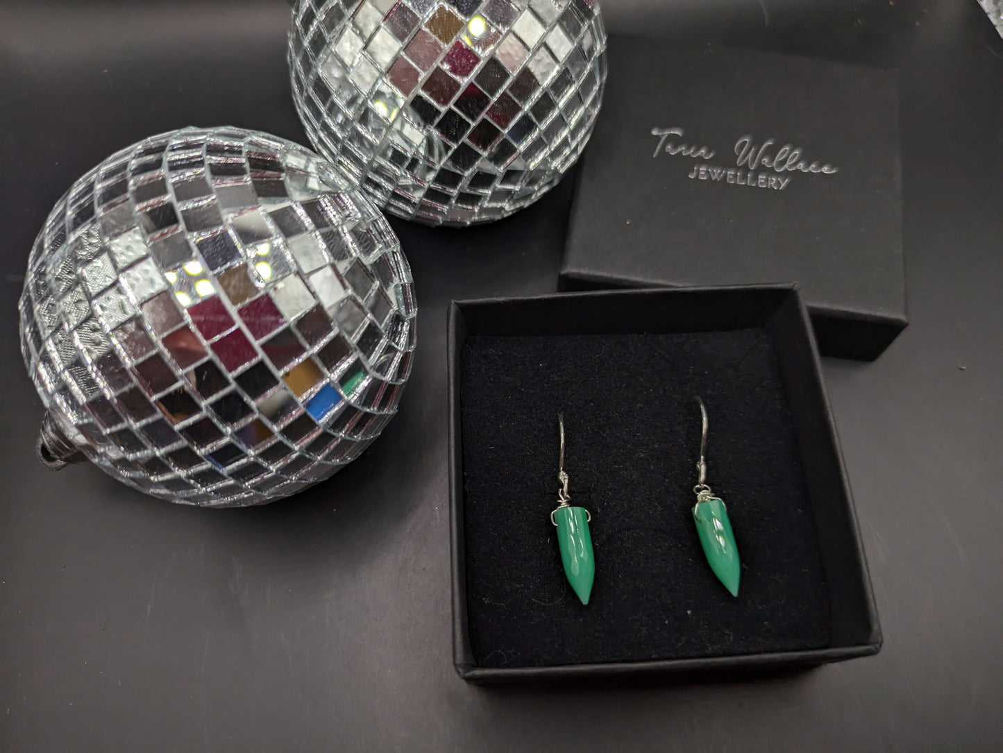 Chrysoprase Bullet Drops