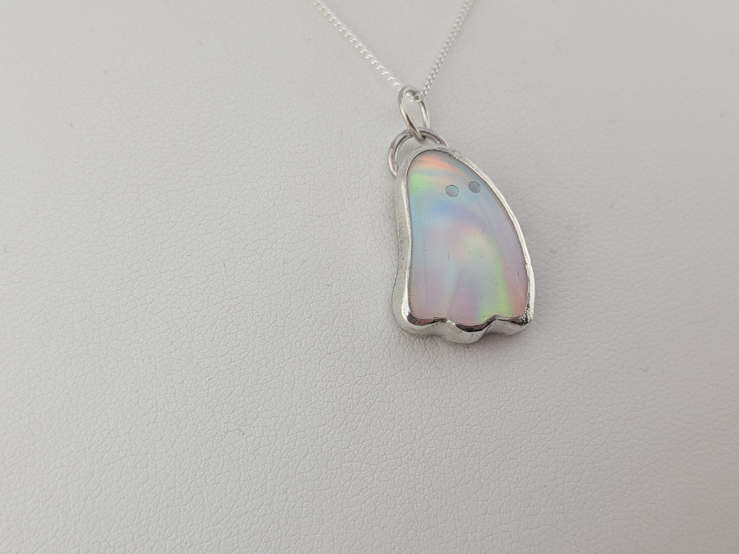 Aurora Opal Ghost Pendant