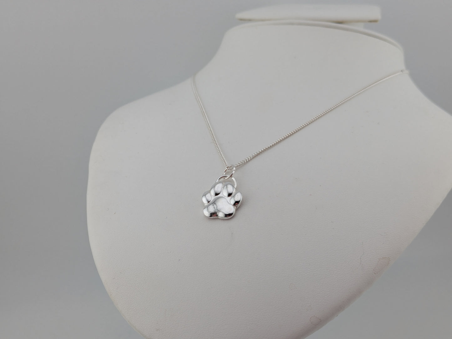 3D Paw Print Pendant