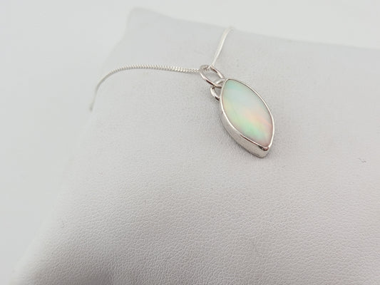 Small Aurora Opal Pendant