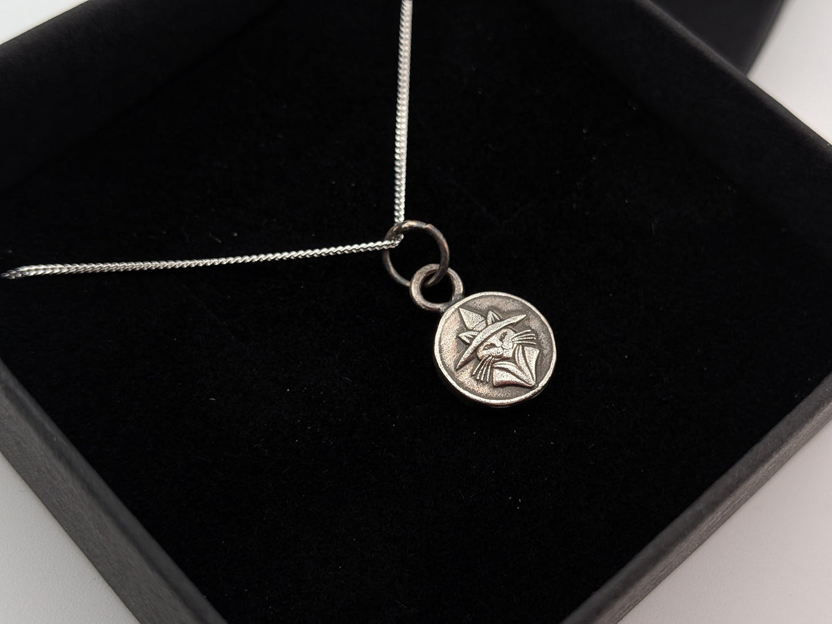 Witches Cat Pendant
