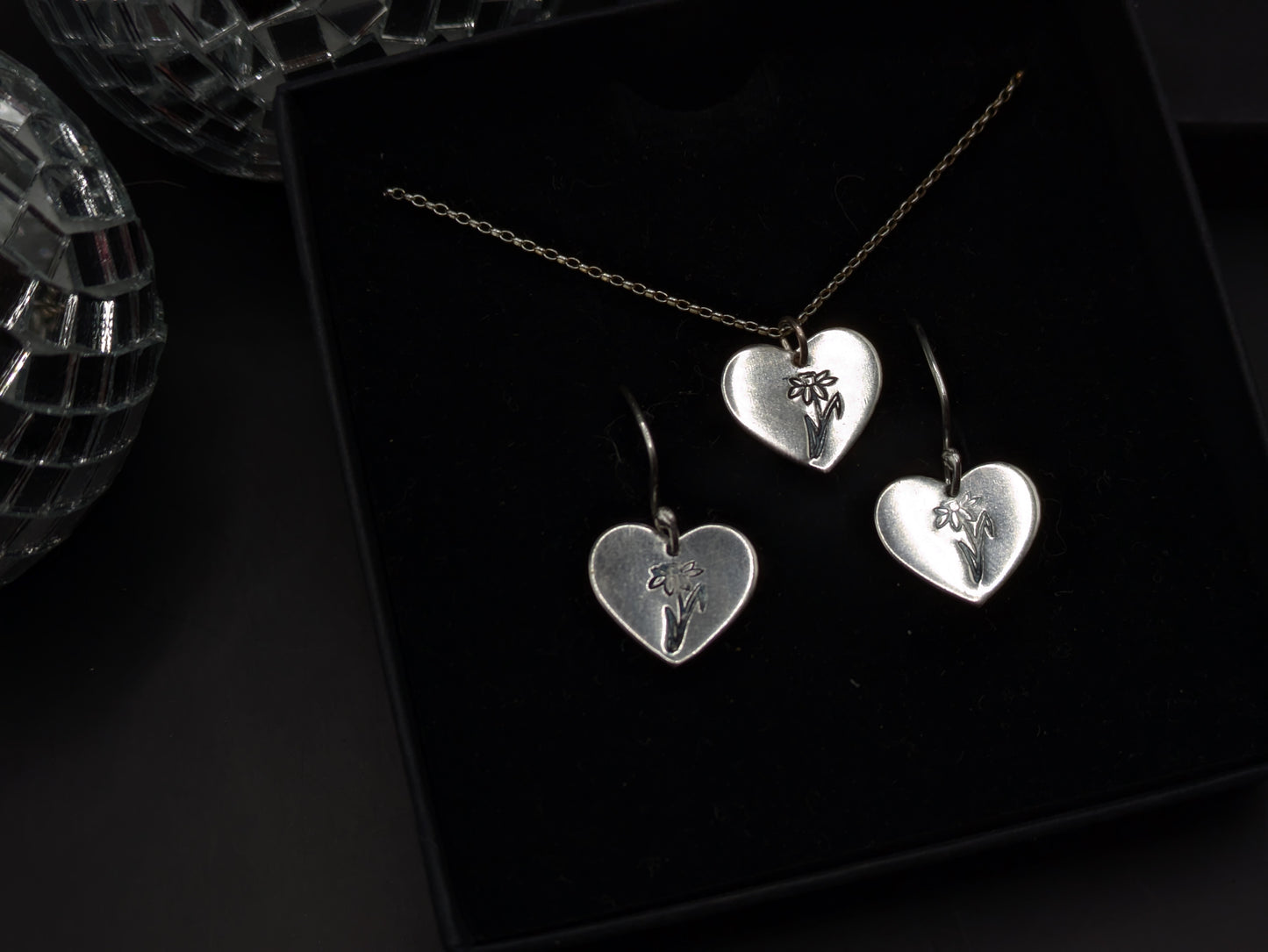 Daffodil Heart Set