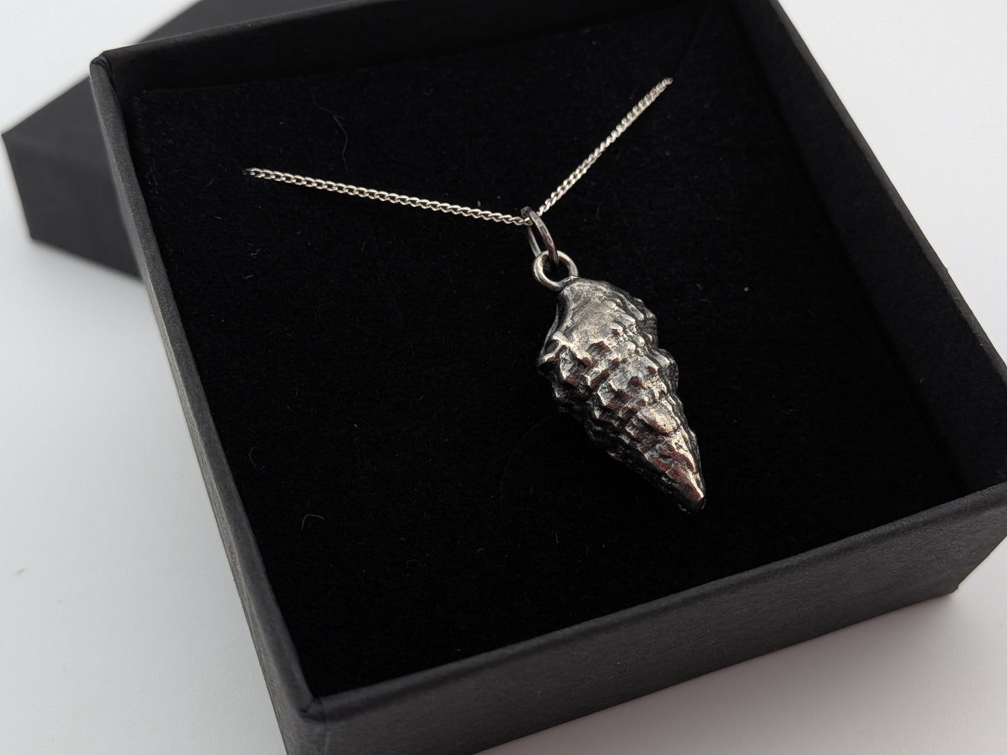 Sand Cast Shell Pendant *pre-order*