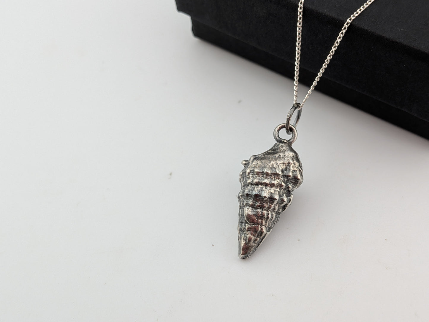 Sand Cast Shell Pendant *pre-order*