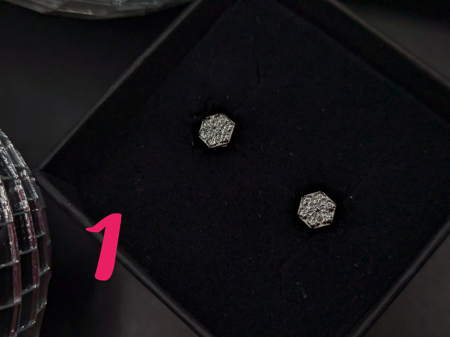 Elegant Snowflake Studs