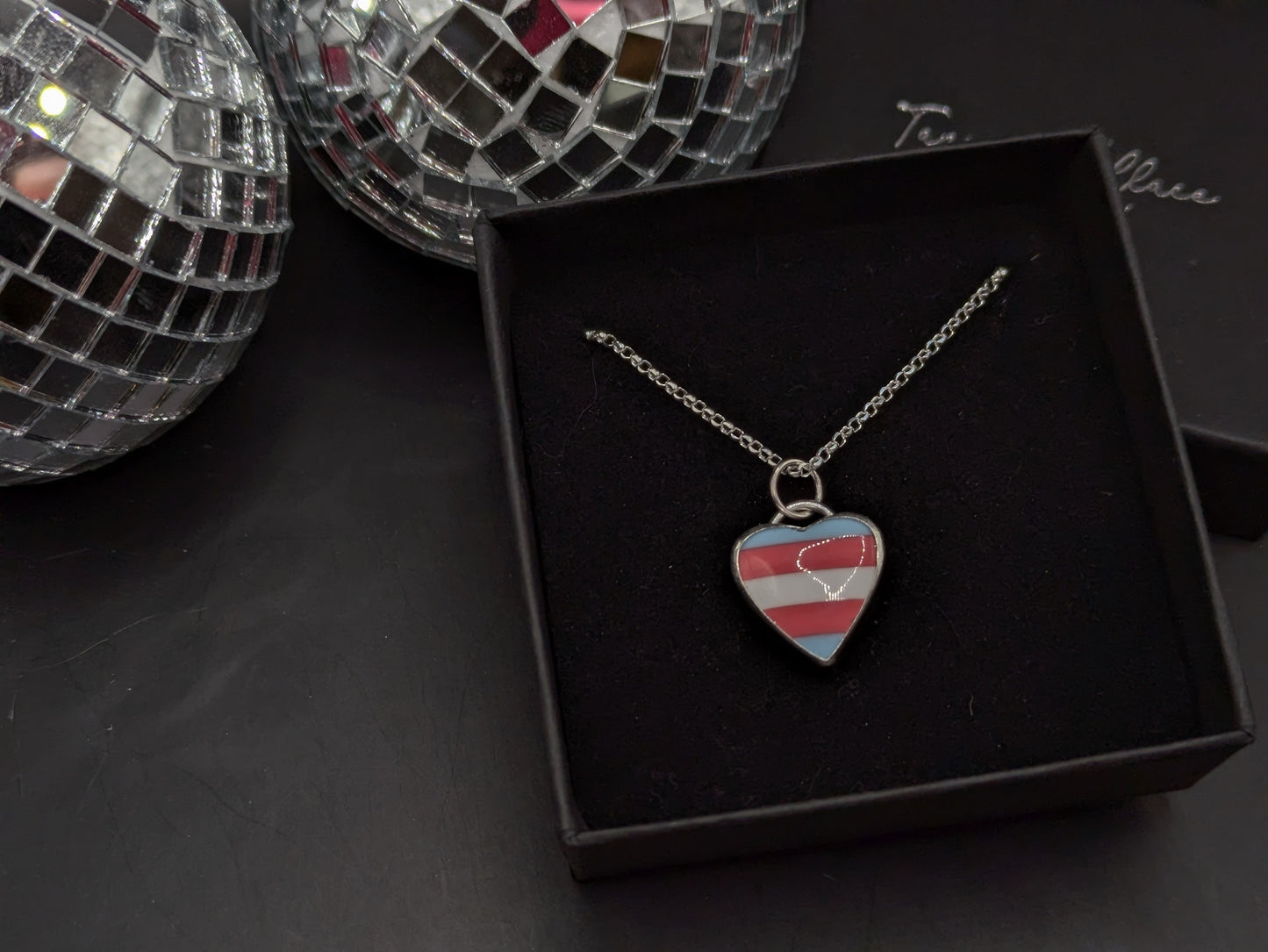 Trans Heart Pendant
