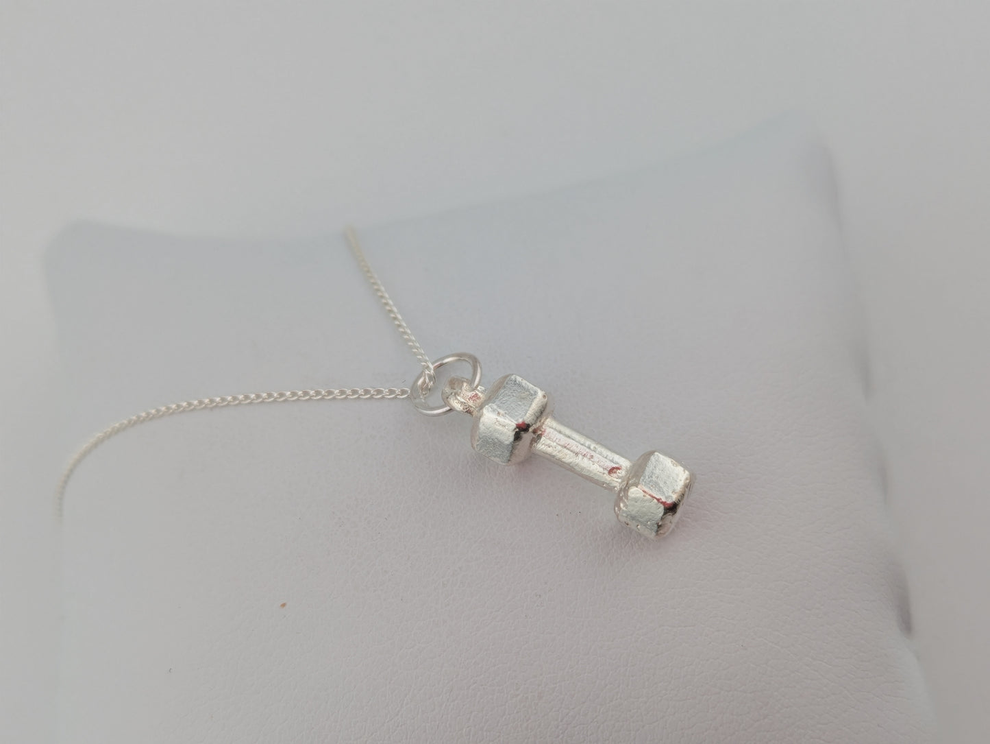 Mini Weight Sterling Silver Pendant