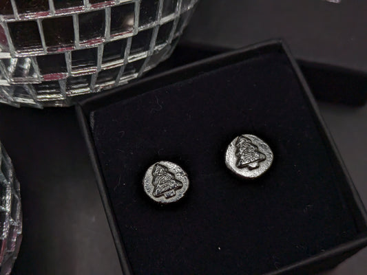 Cookie Christmas Tree Studs